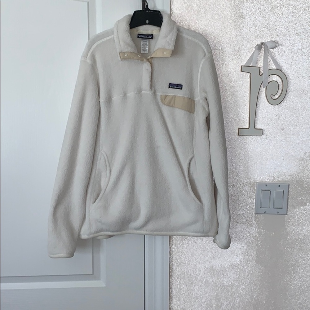 Cream Patagonia Pullover